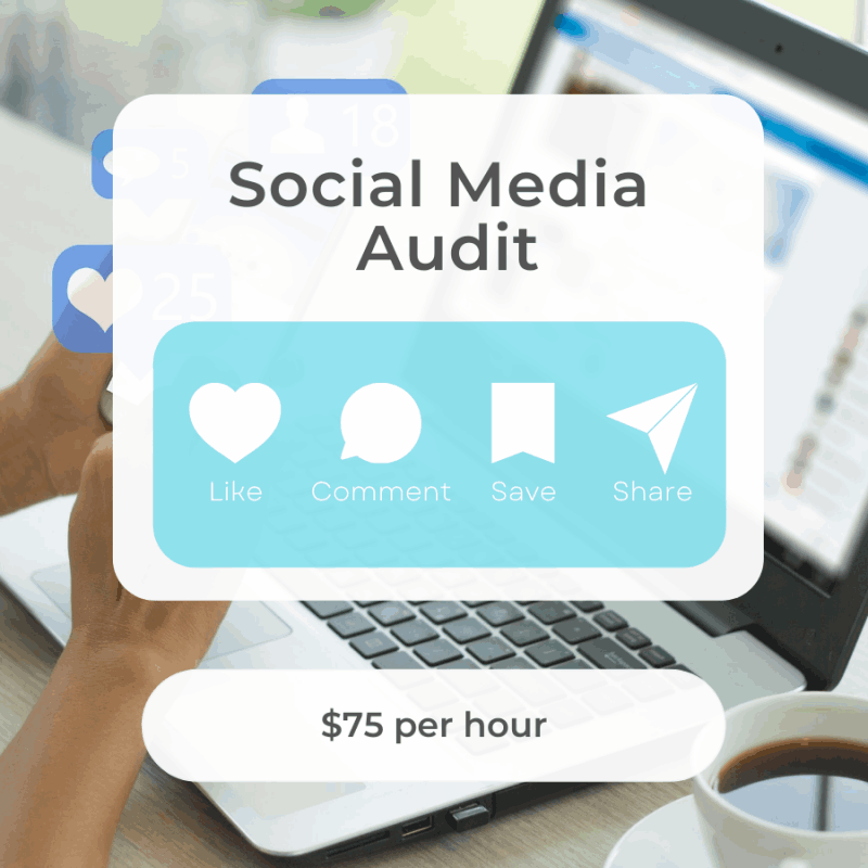 Social Media Audit at $75 per hour